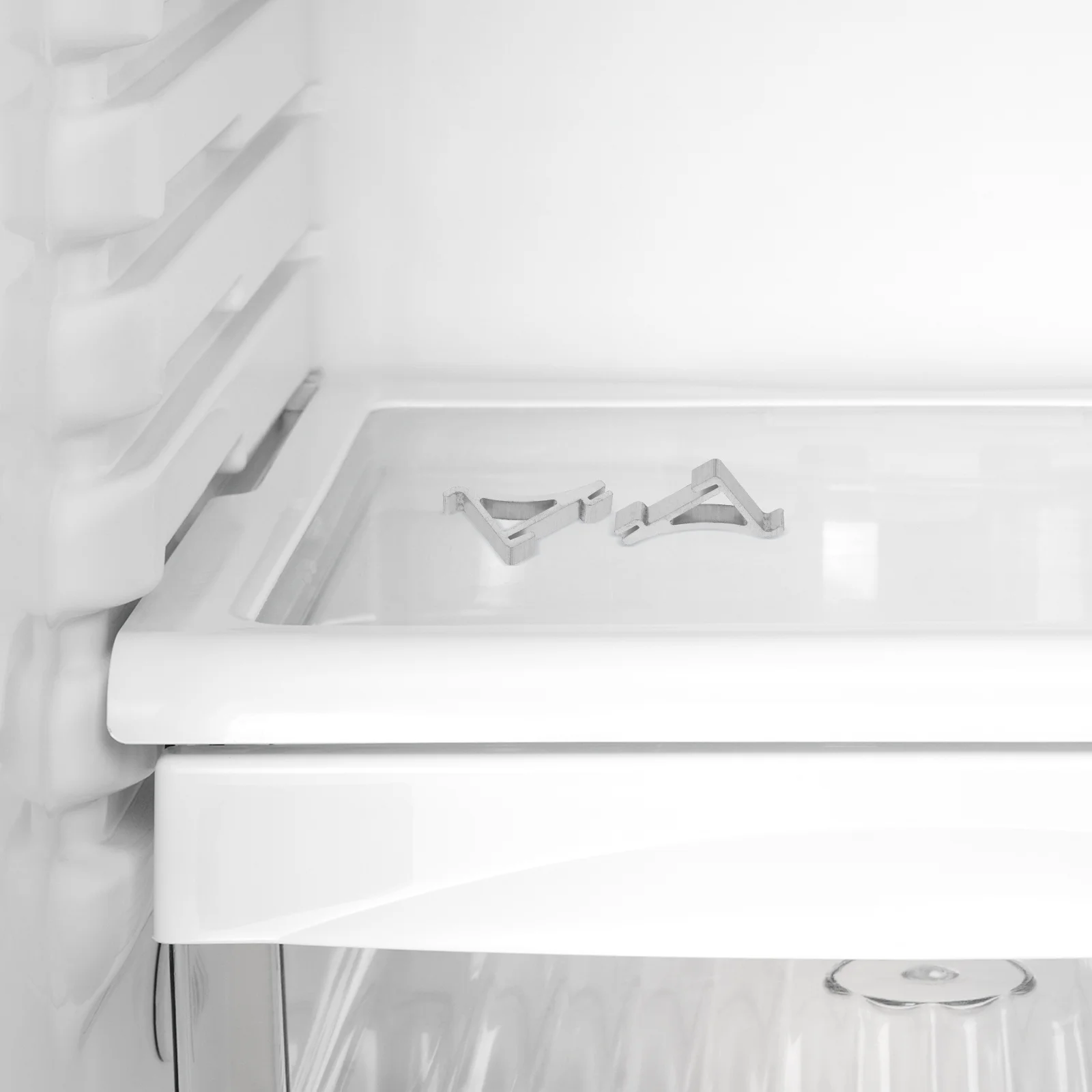 

10Pcs Durable Refrigerator Shelf Clips Secure Stable Organizer for Freezers Beverage Coolers Easy Install Shelf Clips Bracket