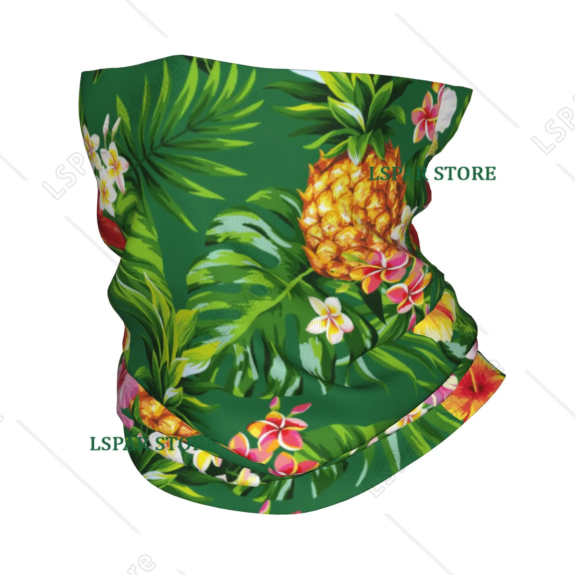 

Многофункциональный шарф-бандана с принтом тропических пальм для мужчин и женщин, летний, с изображением фруктов, для защиты лица и шеи
