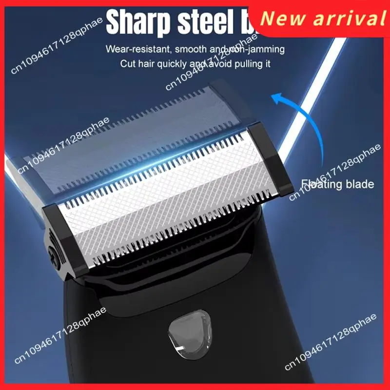 ماكينة تشذيب اللحية الكهربائية N89R للرجال - مقاومة للماء، واقي قابل للتعديل، متعددة الاستخدام للتشذيب والحواف والحلاقة، للاستخدام الرطب/الجاف