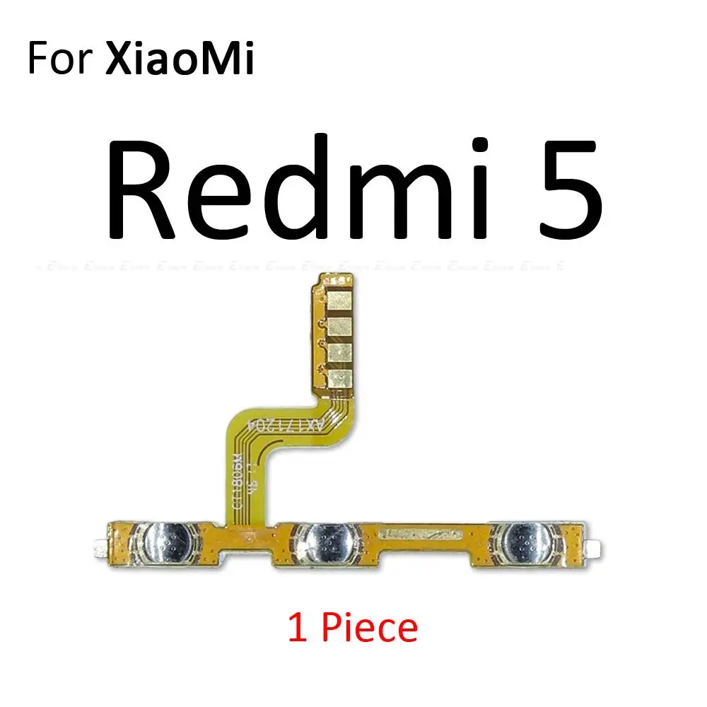 Volume Button Power Switch On Off Button Flex Cable For Xiaomi Redmi 3X 3S 4A Note 5 4 3 Pro 2 5A 4X Global Plus