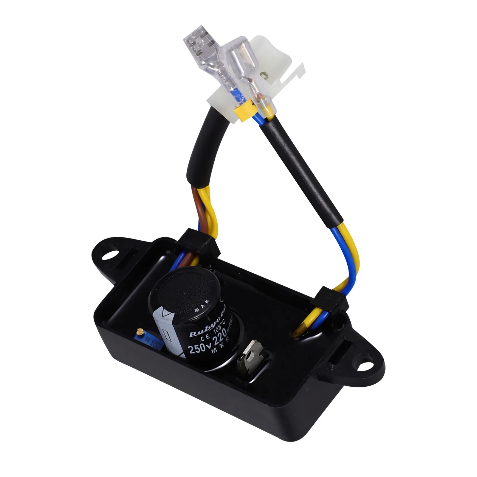 Generator Voltage Regulator 2KW 3KW High Stability Rectifier Stabilizer Replacement Repair Accessory