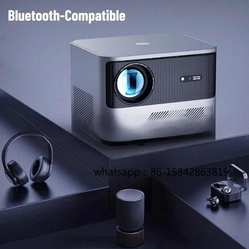 TDA6 high definition projector true 1080P vertical projector, office home intelligent automatic trapezoidal focusing