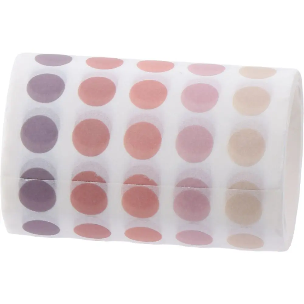 Round Coding 8mm = Dot Stickers Circle Small Dot Labels Multicolor Self-adhesive Office