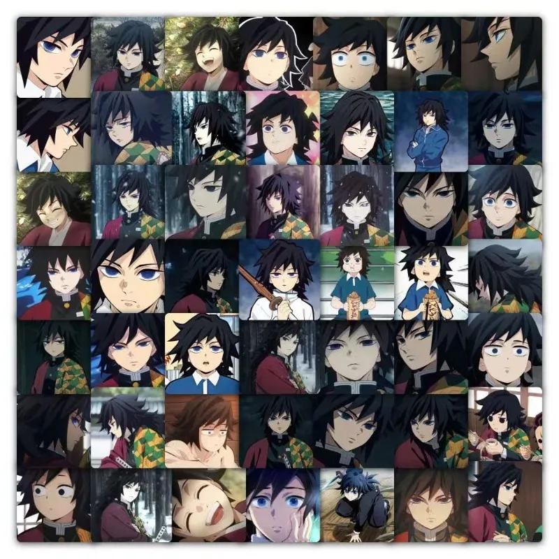 

Tomioka Giyuu Avatar Stickers Demon Slayer: Kimetsu No Yaiba Anime Peripheral Decoration Diy Phone Case Journal Sticker New