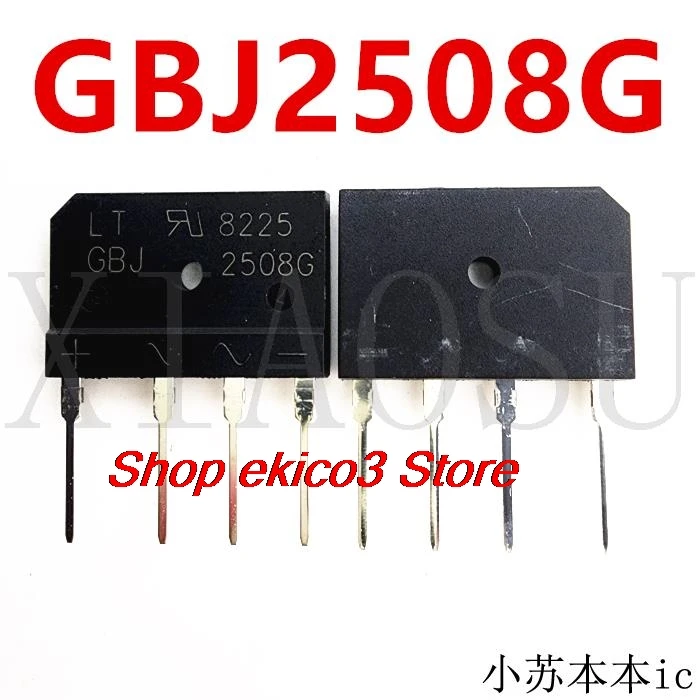 

5pieces original Stock GBJ2508G 2508G ZIP-4 IC