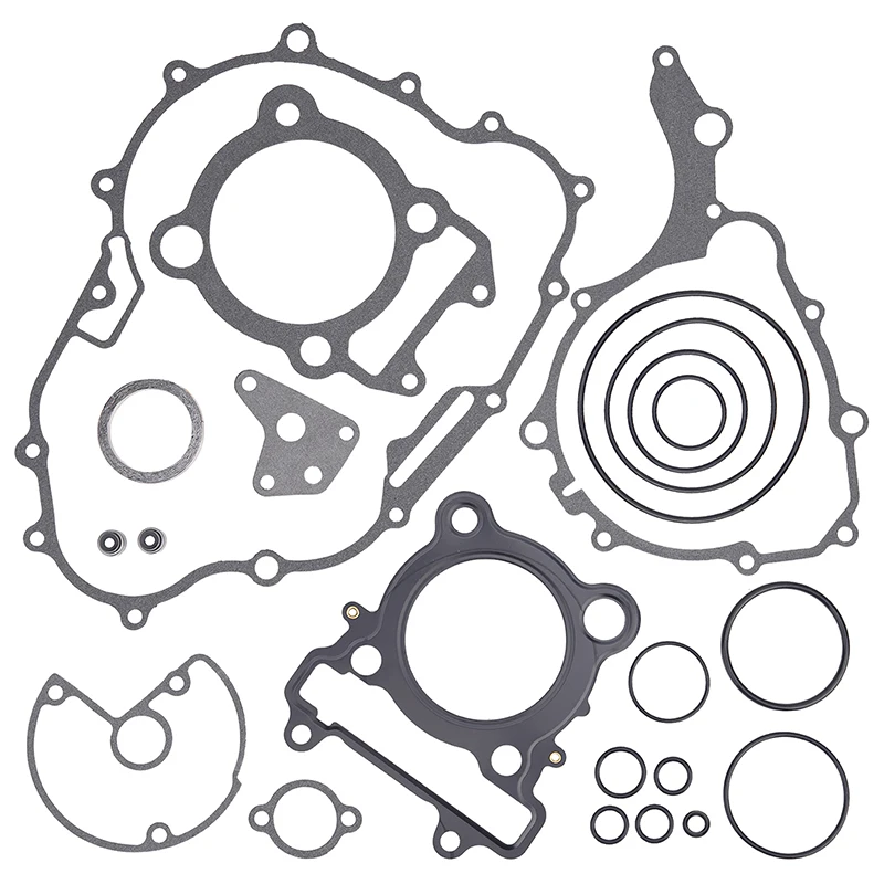 Motorcycle Full Cylinder Head Gasket Kit For YAMAHA YBR250 07-11 YS250 14-17 12B-E1351-00 12B-E1181-00 12B-E5451-00 12B-E5461-00