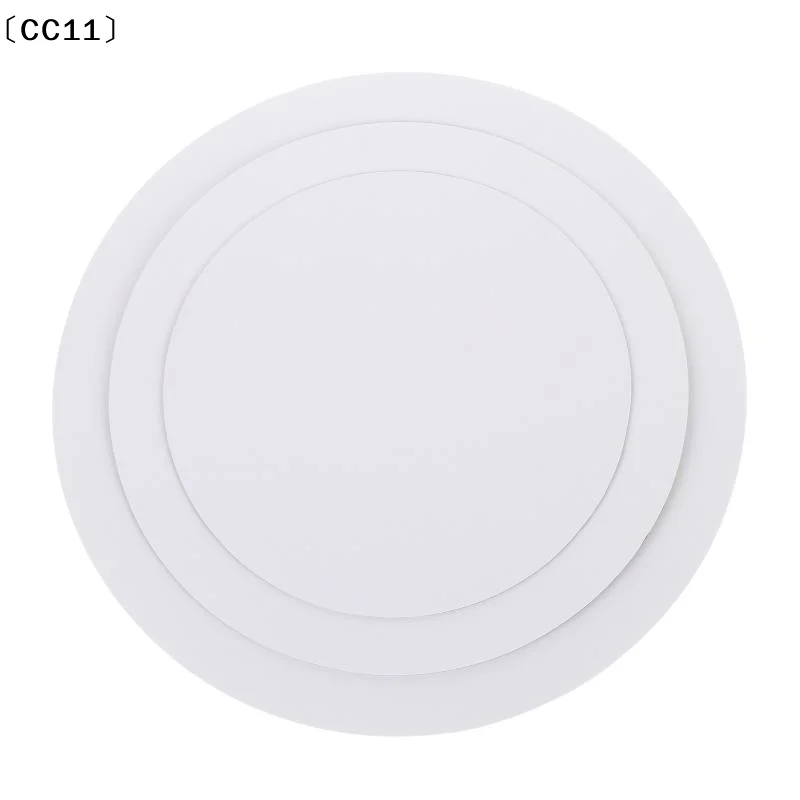 10Pcs 8/10/12 Inch Round Cake Boards Paper Cake Drum Pan For Birthday Wedding Party Cake Cardboard Bottom Tray〔CC11〕