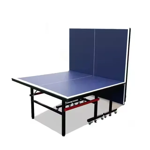 Preço de atacado mesa de tênis móvel equipamento de treinamento de tênis de mesa dobrável para treinamento