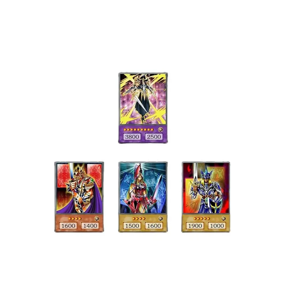 Yu-Gi-Oh Anime Style Cards Dark Magician Exodia Obelisk Slifer Ra Yugioh DM Classic Orica Proxy Card Childhood Memory