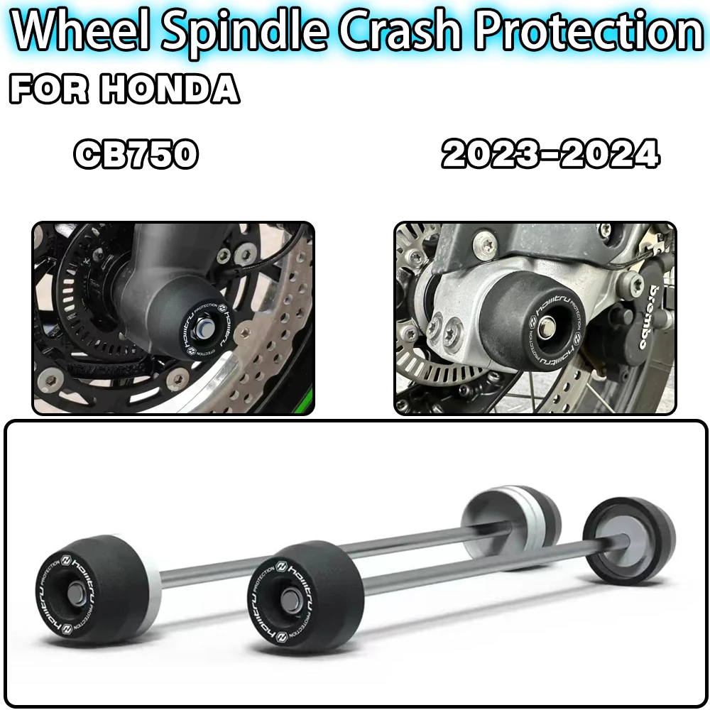 

For HONDA CB750 2023 2024 Motorcycle accessories Front Rear Wheel Spindle Crash Protection