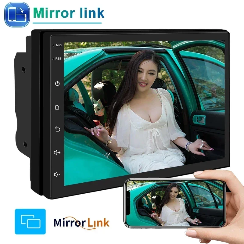 car Mp5 Bluetooth Av Car Monitor Headrest 7 Inch carplay Android Navigation Monitor GPS dvd car player