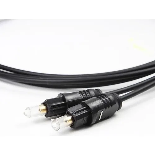 Alfais 4953 Fiber Optical Audio Toslink Theater System Cable 3 Metre