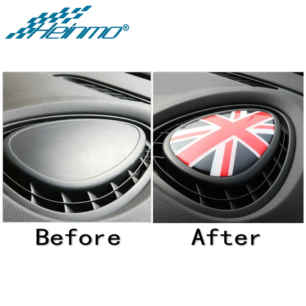 

For MINI Cooper F56 F55 F57 Car Air Condition Vent Outlet Cover Housing Sticker for Mini COOPER F54 Decoration Accessories