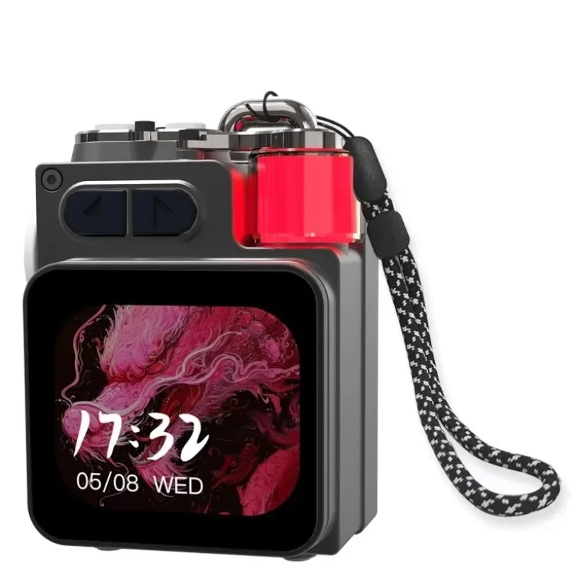 

Mini Powerful Bluetooth Speaker, Bass Wireless Outdoor Speakers LED Display Screen with RGB Desktop Subwoofer BT Speaker