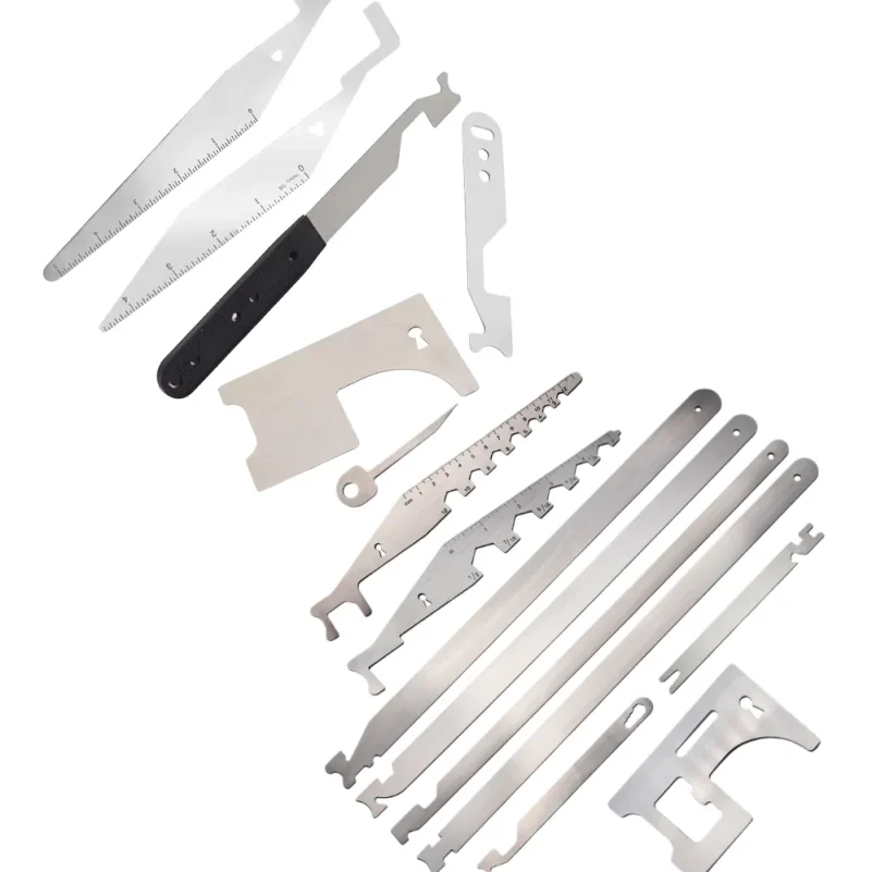 1 PC Multi-Purpose Lever Tool Stainless Steel Durable Locksmith Tool Mini Portable Pry Bar Hand Tool for Hand Tool for Home