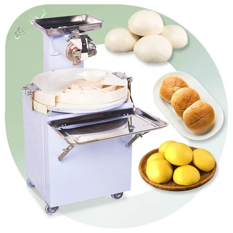 Bread Bun Round Ball Maker and Cutter Rounder Knead Price Roller Bakery Manual Divide Dough Make Machine