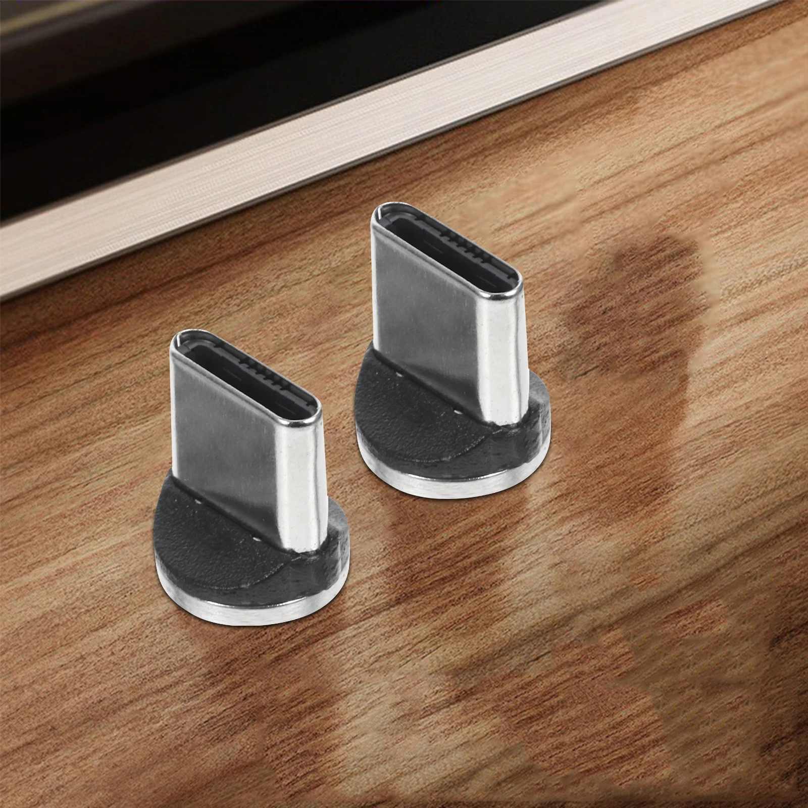 

9pcs USB C Magnetic Adapter Car Magnetic Charging Cable USB Adapter Connector Head Type Tips Phone Connector Replacement