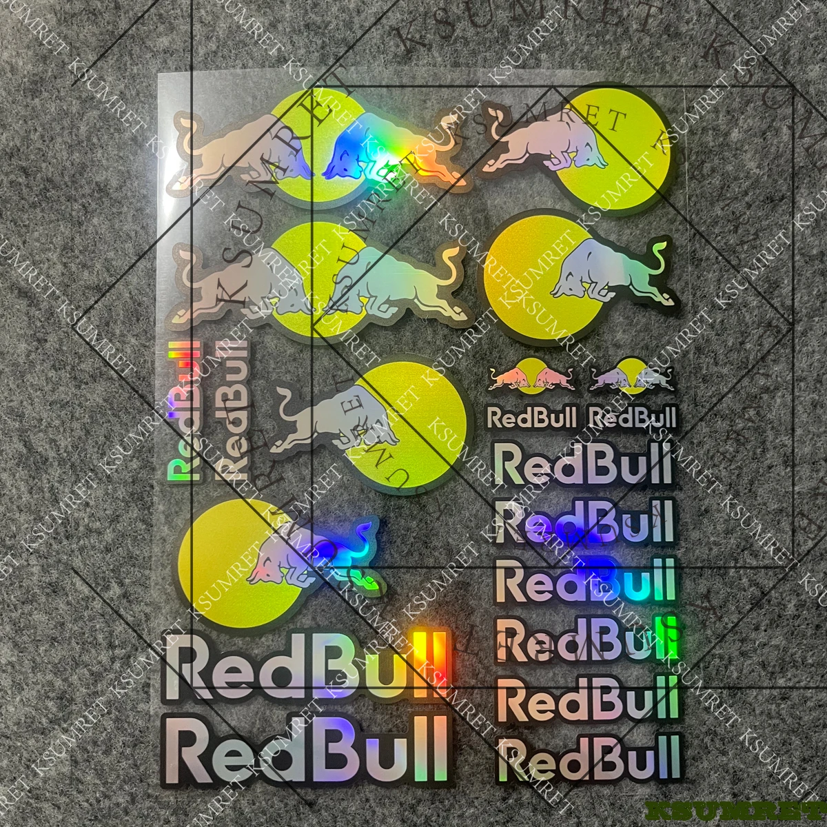 

Лазерный Красный Бик Мотоцикл Стикер Танк Логотип Шлем Наклейка Эмблема