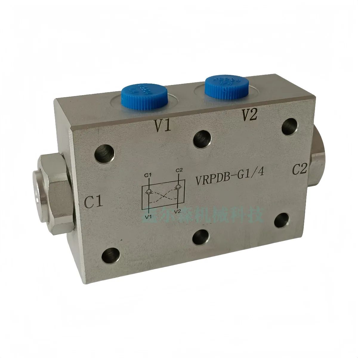 

VBPDE 1/2L 1/4L 63-cylinder two-way plate hydraulic lock G3/8 G/2 hydraulic lock