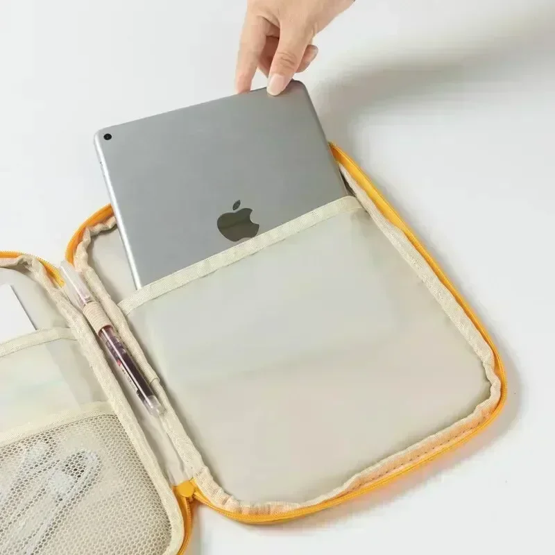 حافظة كمبيوتر لوحي مقاس 9-11 بوصة لجهاز iPad Air Pro 11 2022 2021 2020 حافظة iPad لهاتف Xiaomi 5 حقيبة واقية مع جيب