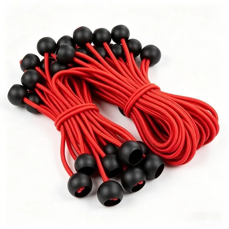 24 unidades de correas elásticas de 30 cm, alta elasticidad y resistencia para amarrar tiendas de campaña, multiusos, versátiles
