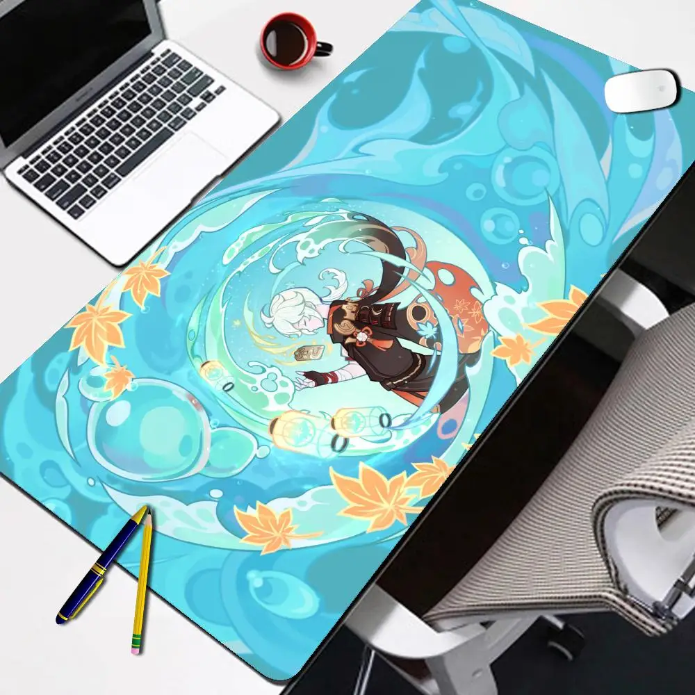 

Genshin Impact Anime Mouse Pad Rugs Kazuha Gamer HD Printing Desk Mat Large Computer Gaming Accessories MousePad