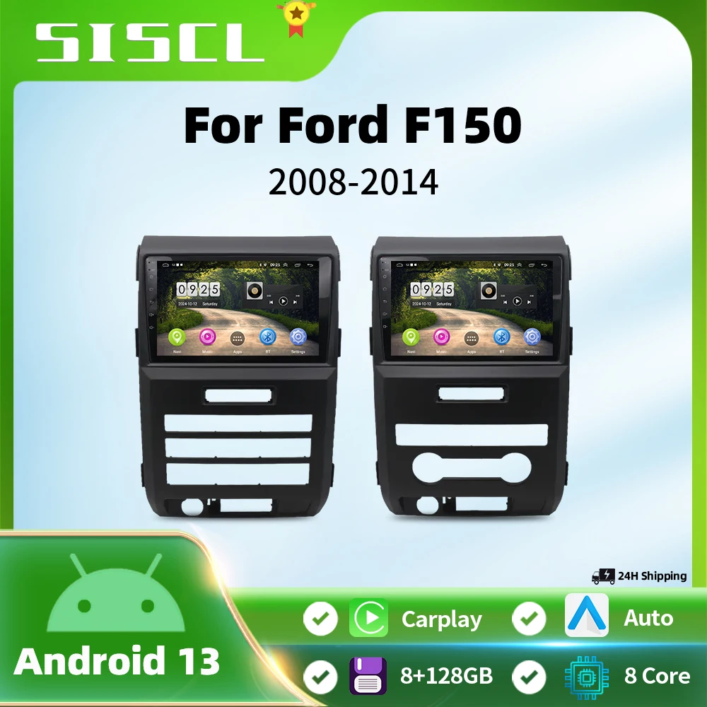 

For Ford F150 P415 Raptor 2008-2014 Car radio Android DSP Carplay multimedia Video player GSP navi Stereo Audio Head Unit