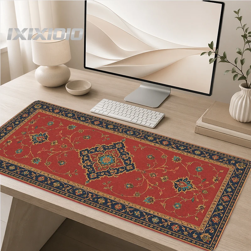 Mouse Pad Gaming Persian Carpets printon demand New Mousepad XXL Mechanical Keyboard Pad Office Natural Rubber Mouse Mats
