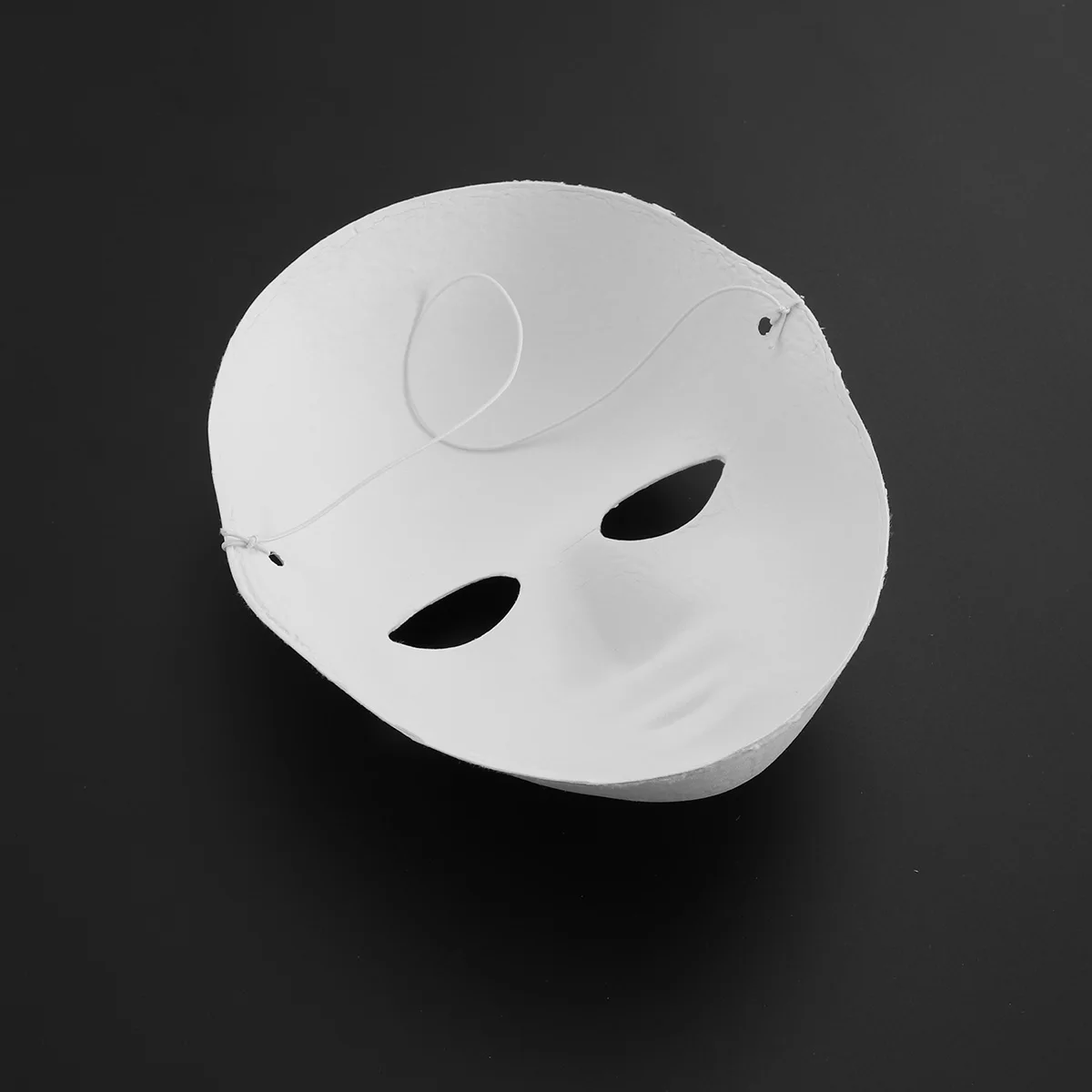 

Blank Hand Drawing Mask Eco-Friendly Pulp Flexible Full Face Diy Painting Mask For Kids Art Craft Costume Party Role Play