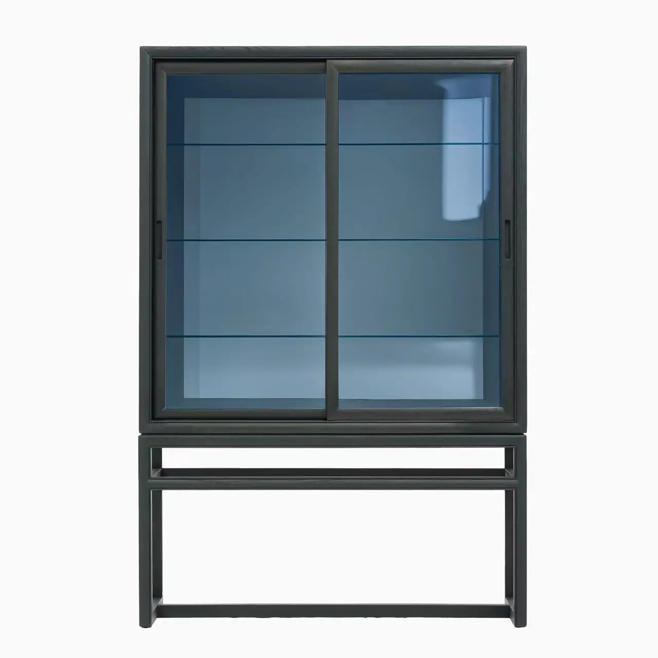 

Modern Glass Bathroom Display Cabinet for Hotel & Villa Use