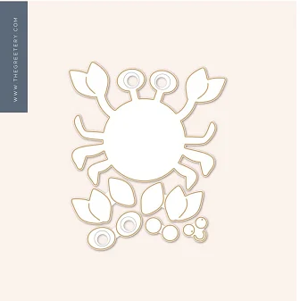 Crab 2026 Neue Metall-Stanzformen für DIY Scrapbooking, Basteln, Fotoalbum-Vorlage, handgemachte Dekoration