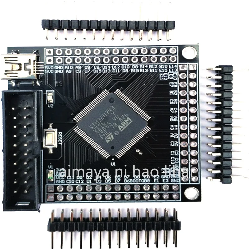 

Отладочная плата STM32H7 STM32H743VIT6 H750VBT6, минимальная системная плата, плата-адаптер