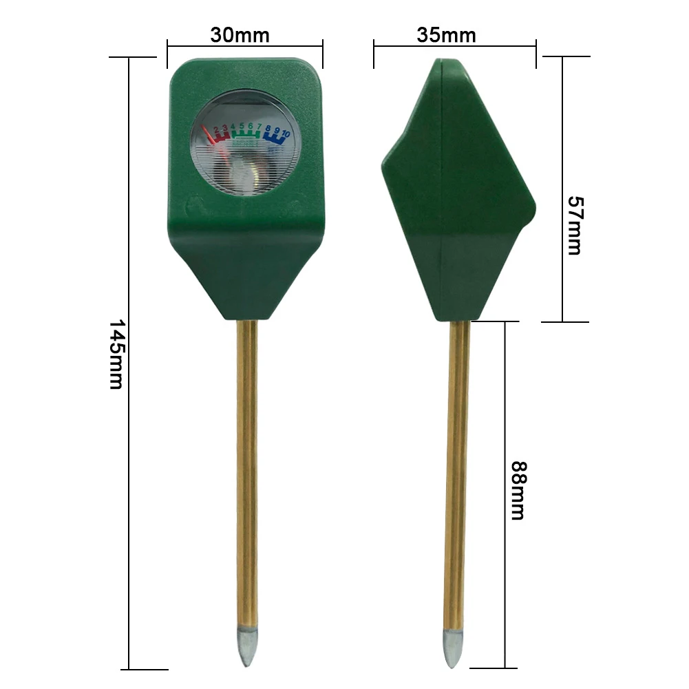 1-5 sztuk Mini miernik wilgotności gleby metalowa sonda roślina ogrodnicza kwiat analizator wody Tester wilgotności gleby higrometr detektor