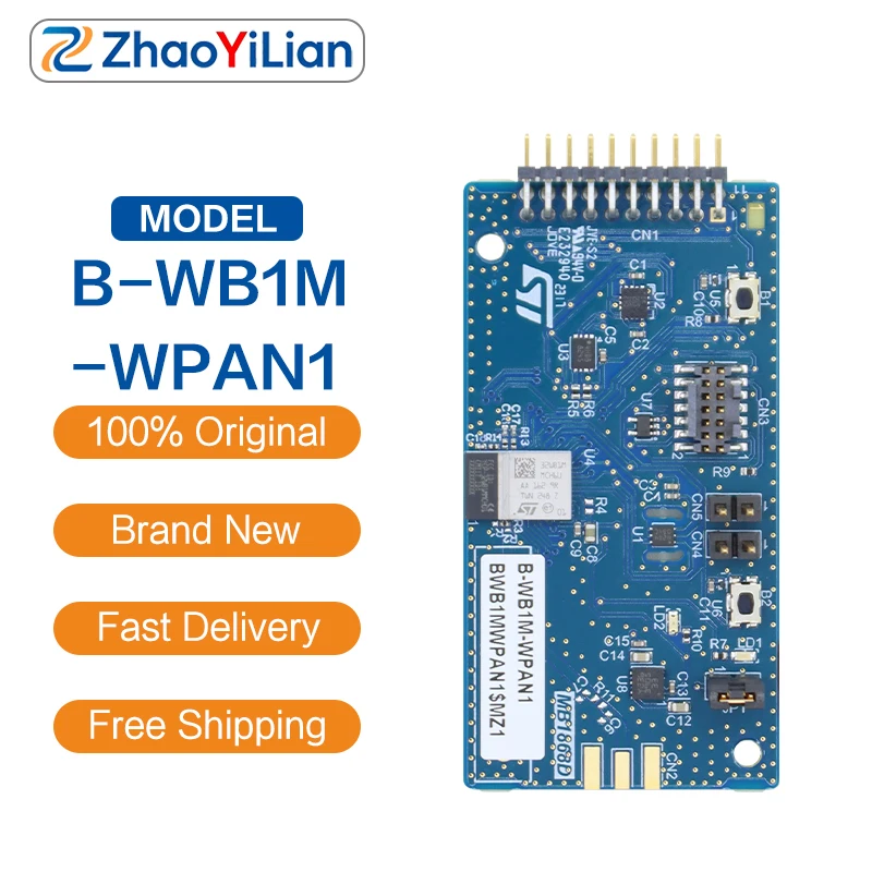For B‑WB1M‑WPAN1 STM32WB1MMC Bluetooth Low Energy Expansion Module Ultra Low Power Wireless IoT Evaluation Board