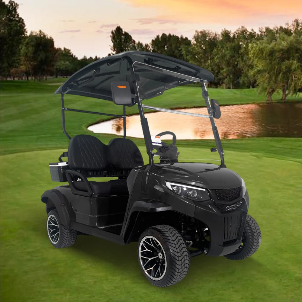 

Custom Professional Design 2 Seat Electric Golf Car PREDATOR G2 48v Golf Cart Lithium Battery