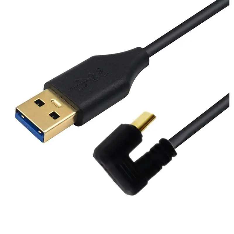 180 Degree USB 3.0 to Type C U-shaped Cable Fast Charging Wire for XIAOMI Galaxy Huawei Mobile Phone USB C Charger Cable 1.8M