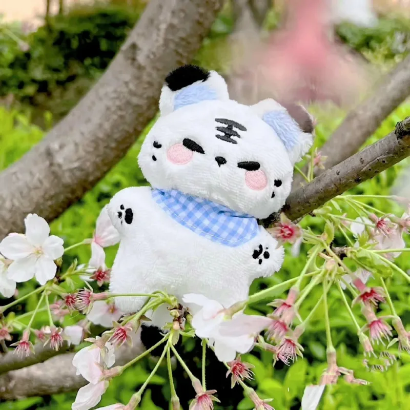 Cute Seventeen Hoshi Plush Pendant Cartoon Tiger Stuffed Doll Kawaii Cartoon Animals Keychain Pendant Fans Support Gift For Idol