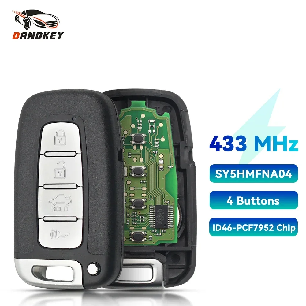 KEYYOU 4 Button SY5HMFNA04 Car Remote Smart Key For KIA K2 K5 Rio Optima Sorento Mohave For Hyundai I30 I45 Ix35 Genesis Equus