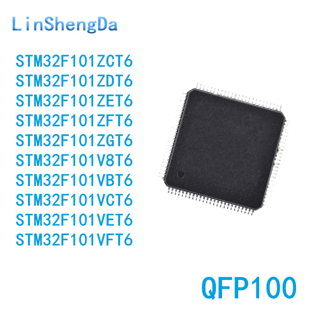 10PCS STM32F101ZCT6 ZDT6 ZET6 ZFT6 ZGT6 V8T6 VBT6 VCT6 VET6 VFT6