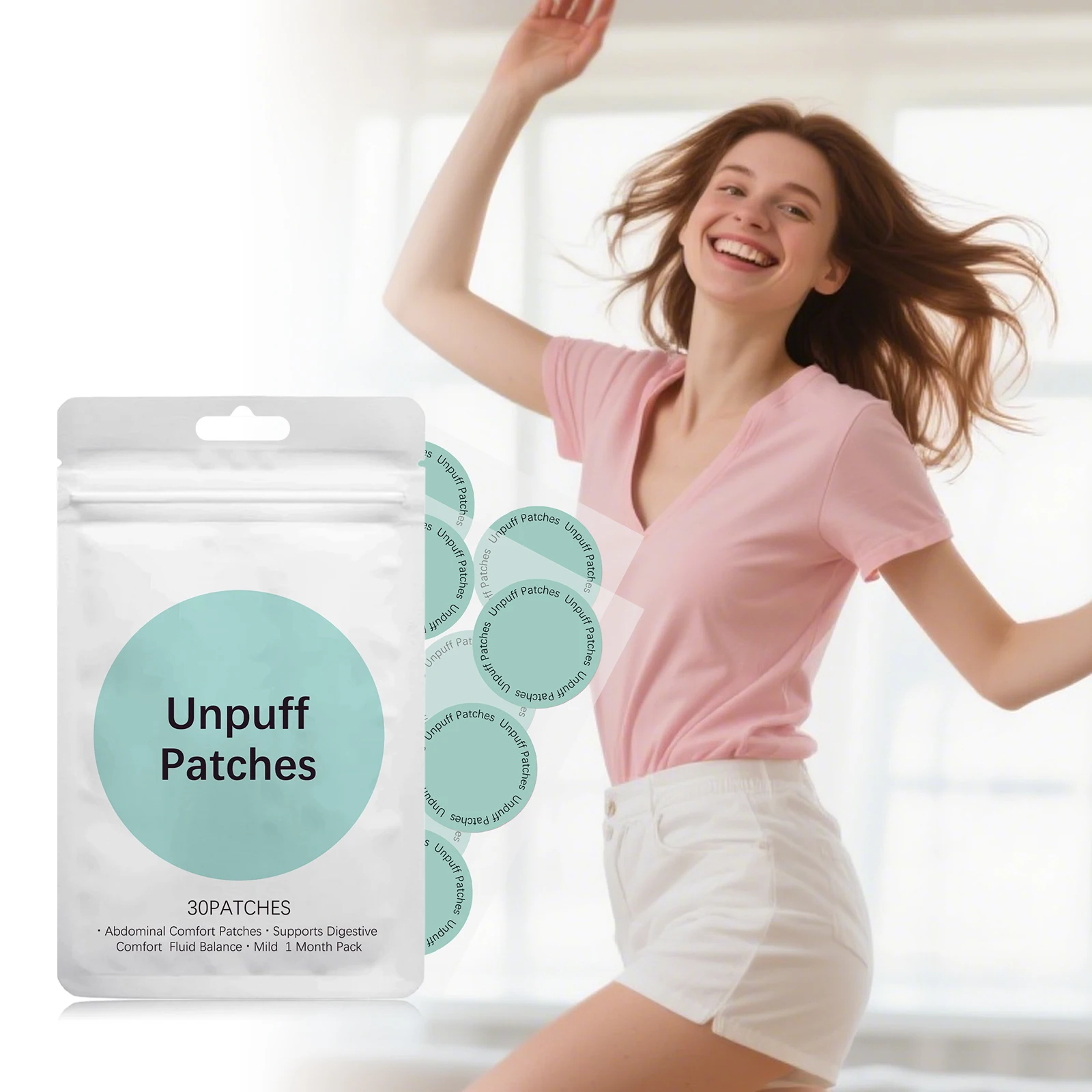

Comfort Enhancing Body Care Patch | Gentle Nourishing, Soft Skin Adhesion for All-Day Comfort, Daily Easy to Use