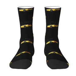 Honda NSX - Japanese Ferrari Car Racing Unisex Spring Summer Autumn Winter Socks Outdoor Happy Socks street style Crazy Sock