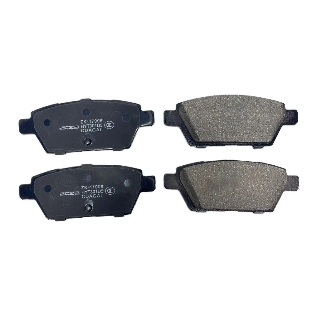 Rear Brake Pad Set For FAW X80 1.8L 2.0L 2013 BESTURN T33 1.2T 1.6L 2019 SENIA R7 2015 Disc Brake Parts Ceramics Accessories