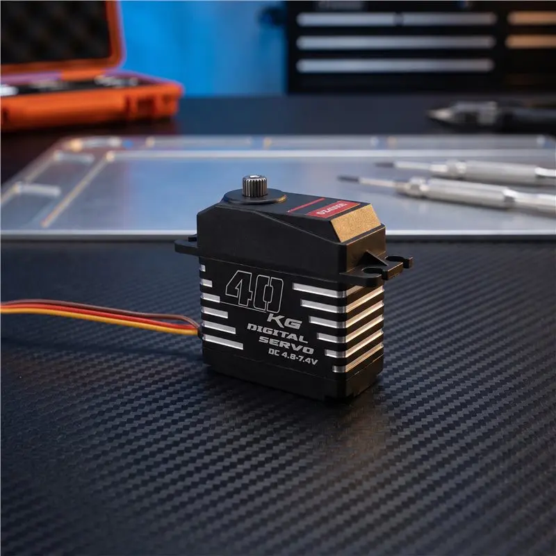 WOWFU-Digital Servo Micro Servo Motor Metal Gear High For Torque 40Kg Arduino Servo Mini Servo For RC Car Boat
