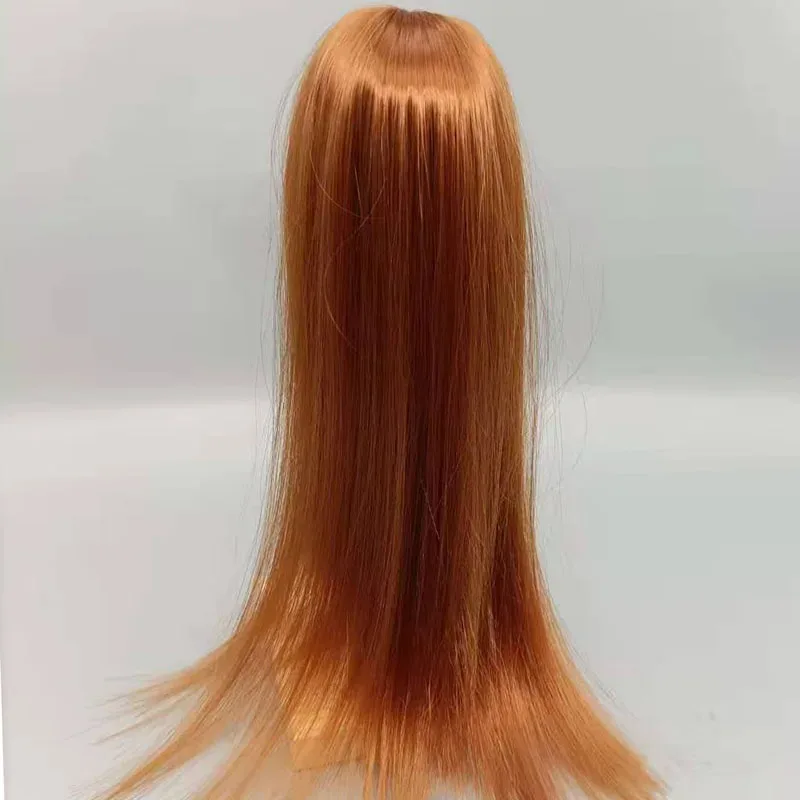 باروكة BJD SD مقاس 1/3 1/4 1/6 1/8 1/12، شعر من الألياف المقاومة للحرارة العالية، إكسسوارات باروكة الدمى