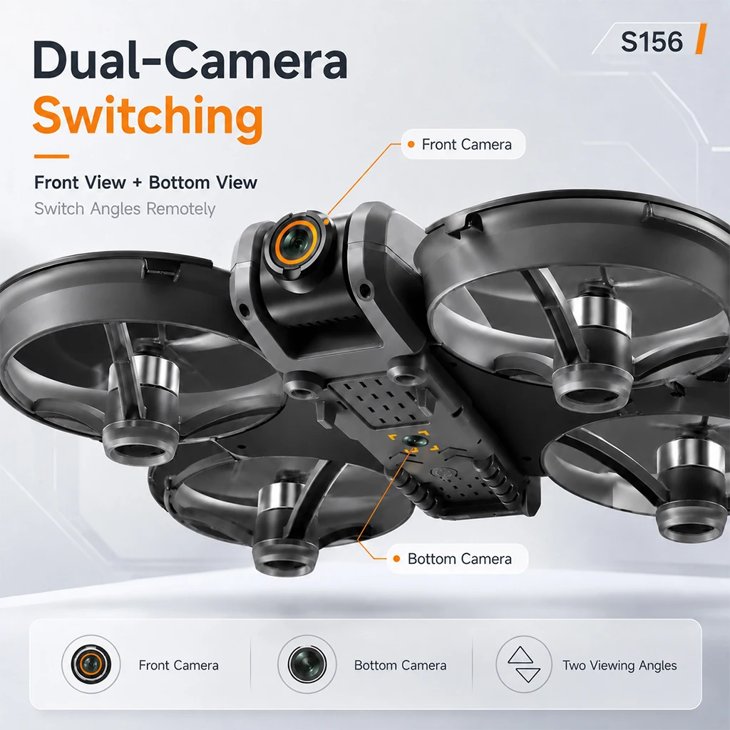 RC Drone 12.5cm Large Screen R - Drone Rc Under 1000 ulasan dan harga