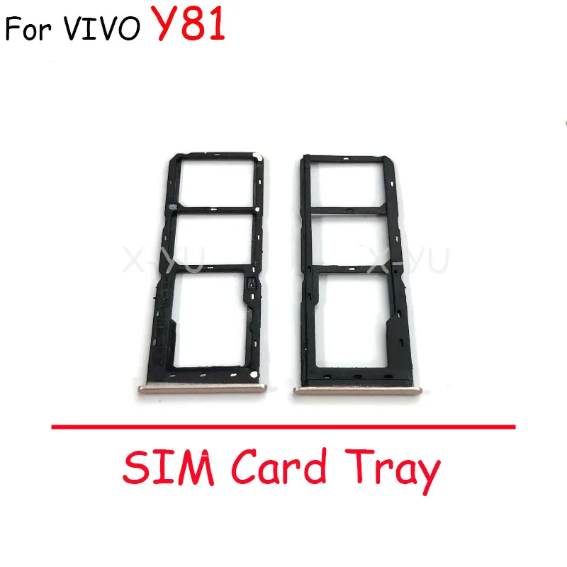 

For VIVO Y81 / Y81S SIM Card Tray Slot Holder Adapter Socket Repair Parts