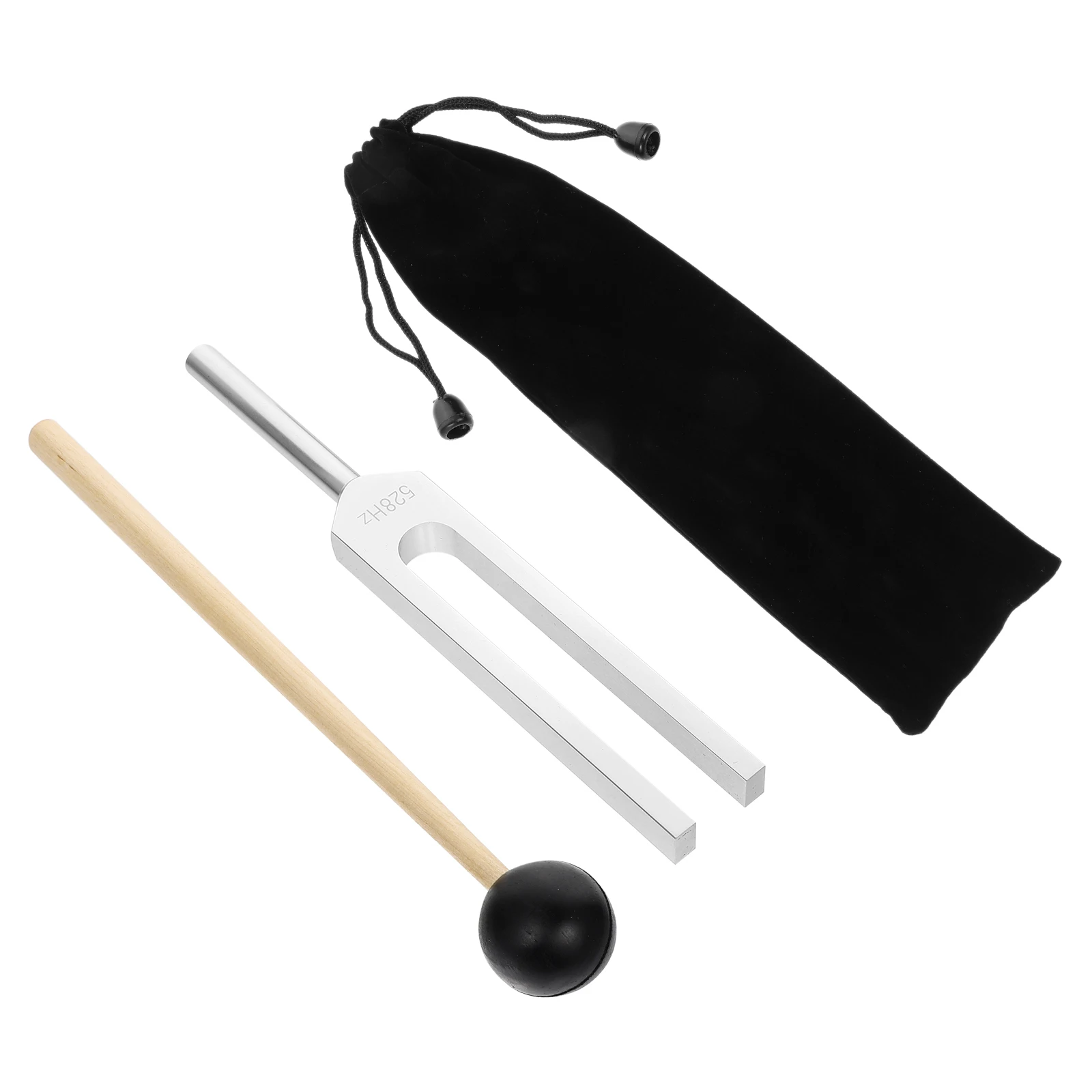 

Tuning Fork Tuner Hammer Set Tone Tool Instrument Guitar Resonating Wooden Good Helper Musical Instruments