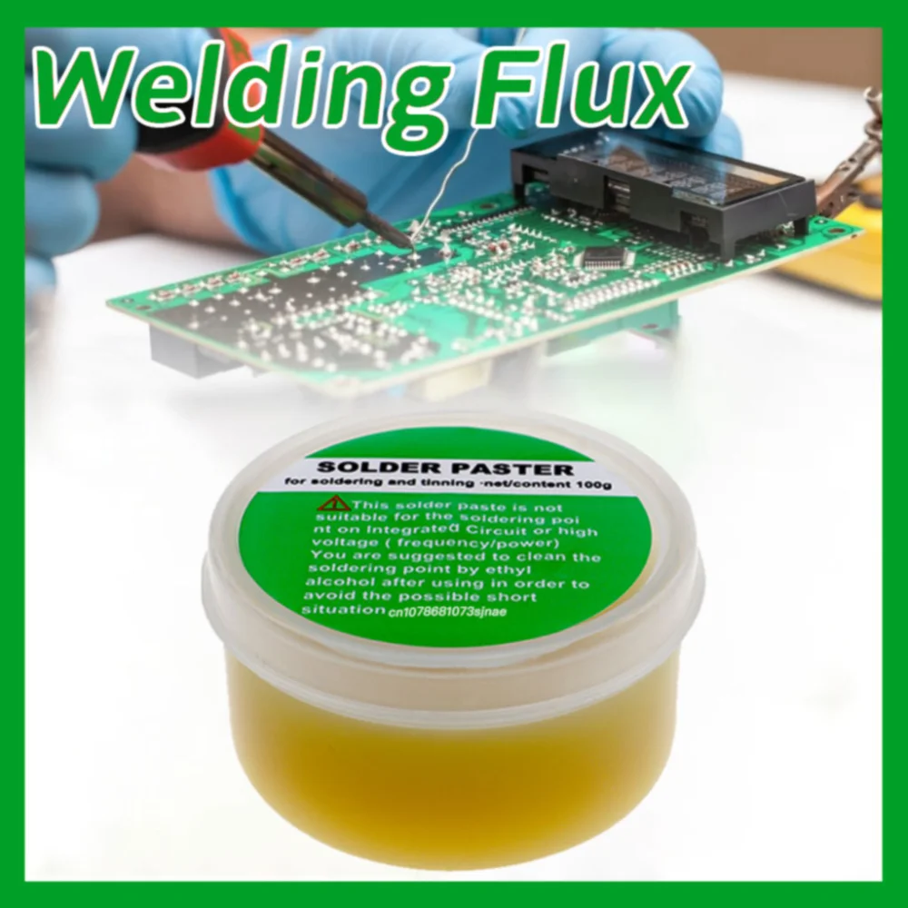 

Soldering Flux Lead Free Solder Paste Flux Soldering Iron Repair Tin Solder Paste for Electronics SMD PCB LED Soldering Repair