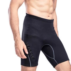 Men's 2mm Neoprene Diving Shorts - Warm, Super Stretch Surfing Trunks, Man Short Pants, Ideal for Swimming Scuba Beach