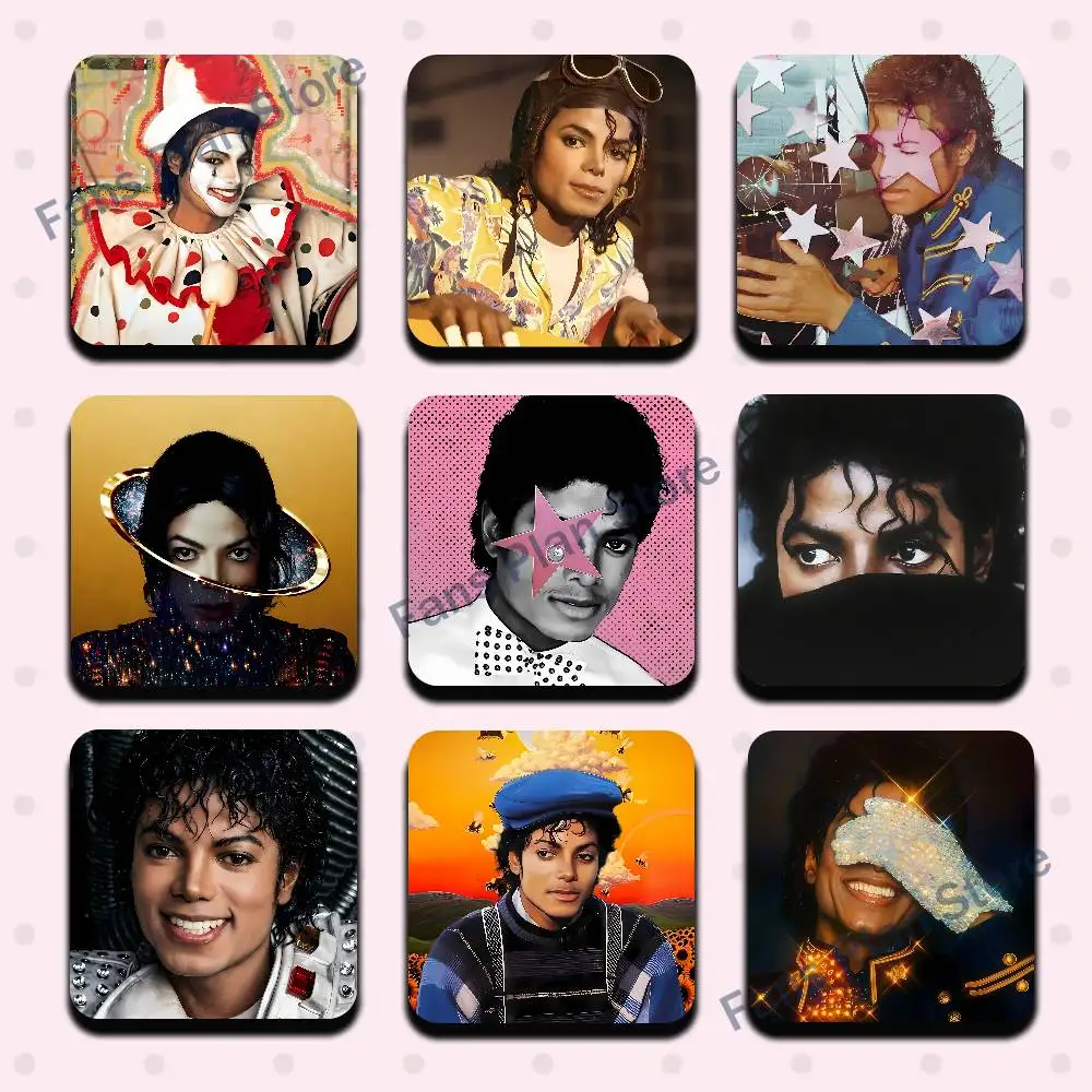 M-Michael Singer J-Jacksonn Sublimation Magnet Cartoon Anime Cute Fridge Magnets Personalized Sublimation Products For Kitchen